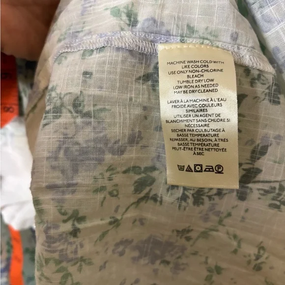 NWOT Free People Alessia Printed Mini Floral Dress Size Medium - Picture 10 of 13